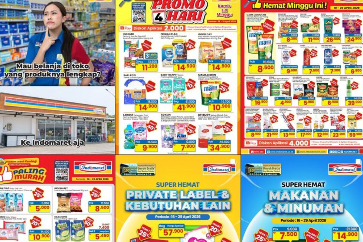 Promo Indomaret Hari Ini 8 Mei 2026, Produk Susu Anak Diskon Hingga 30 Persen