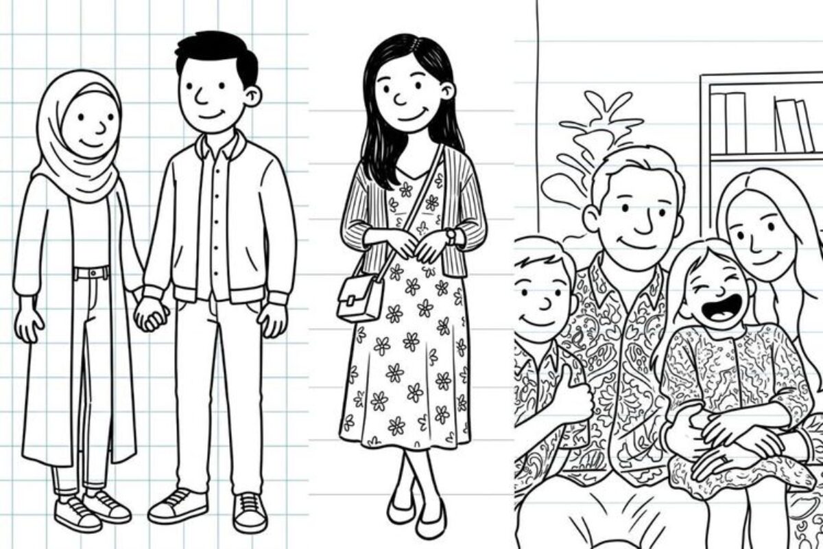 5 Prompt Ai Ubah Foto Jadi Karakter Doodle Ala Diary Of A Wimpy Kid Untuk Berbagai Jenis Foto