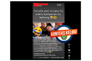 [VIDEO] Narasi Keliru Prabowo Mengakui Bohongi Rakyat, Cek Faktanya
