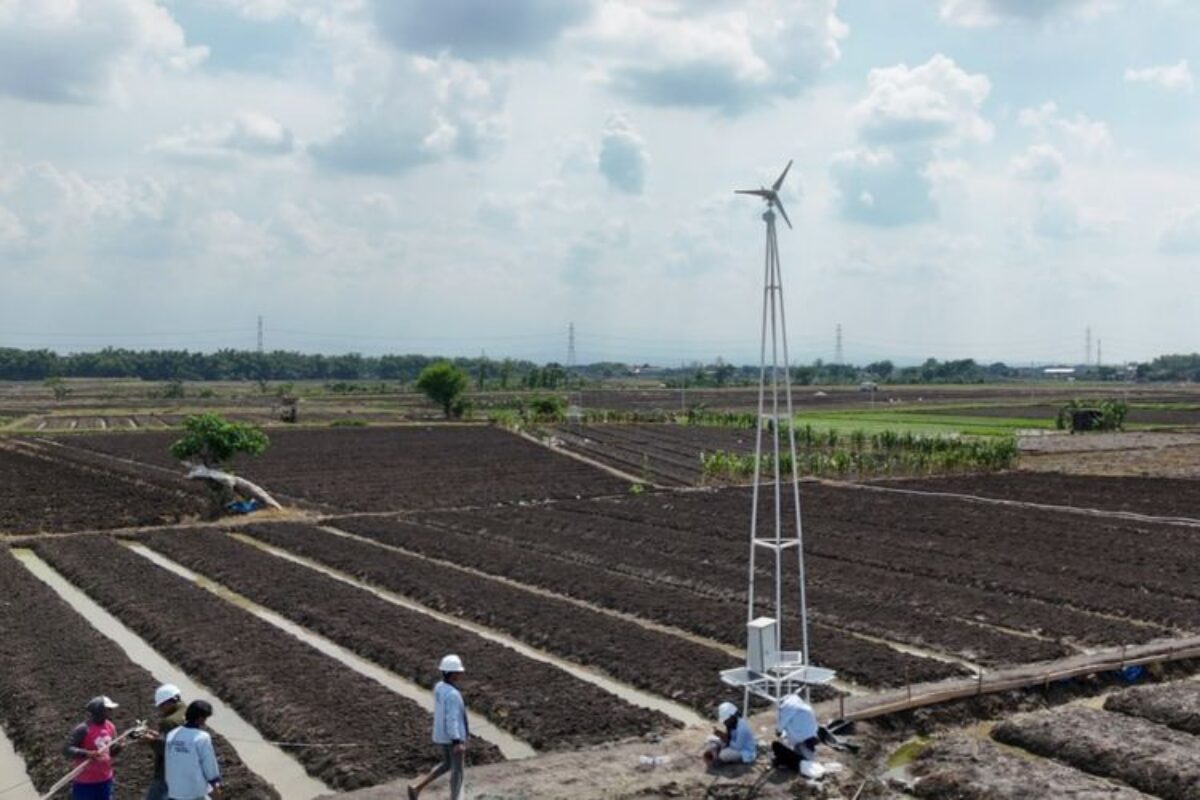 Kisah Di Balik "terangin", Turbin Angin Solusi Bagi Petani Ciptaan Mahasiswa Its