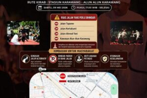 Ada Kirab Budaya Napak Tilas Pajajaran di Karawang Besok, Berikut Rekayasa Lalu Lintasnya