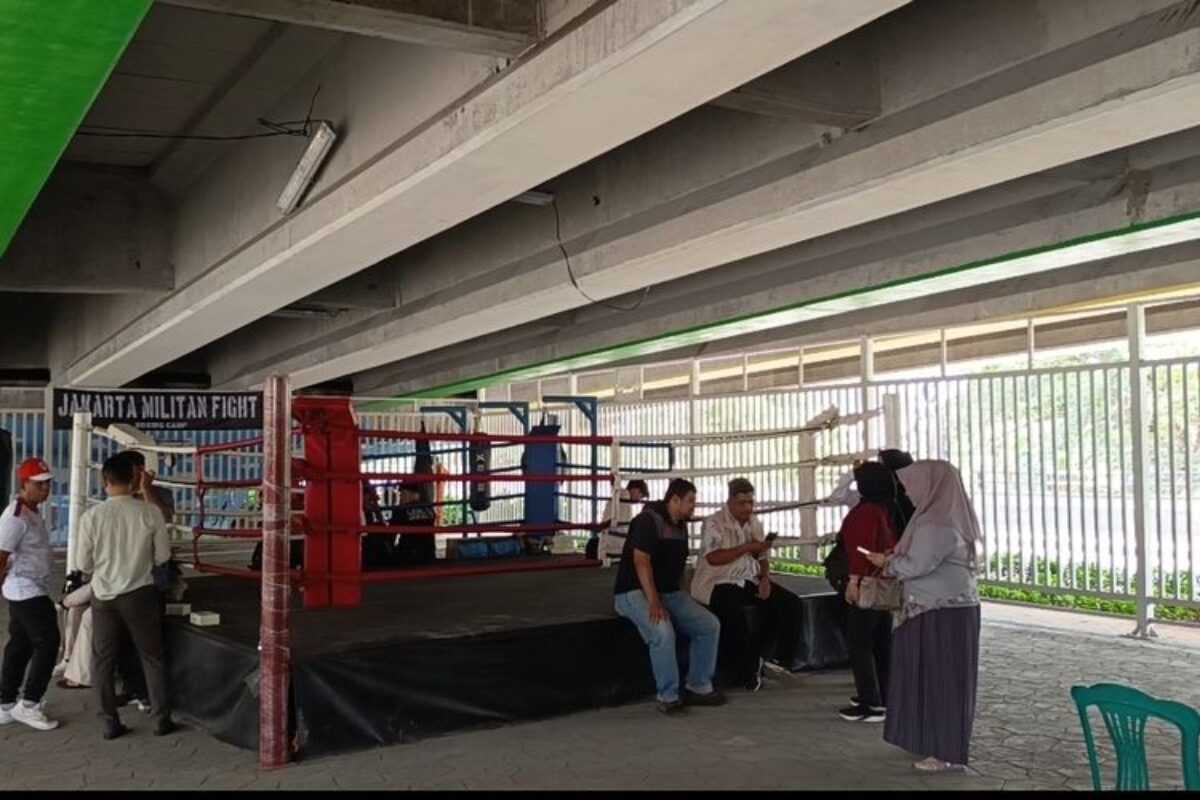 Kolong Flyover Pasar Rebo Jadi Ring Tinju, Berawal Dari Tantangan Untuk "gangster"