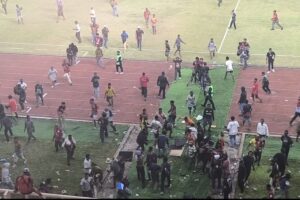 Persipura Kalah, Suporter Ricuh dan Rusak Sejumlah Fasilitas