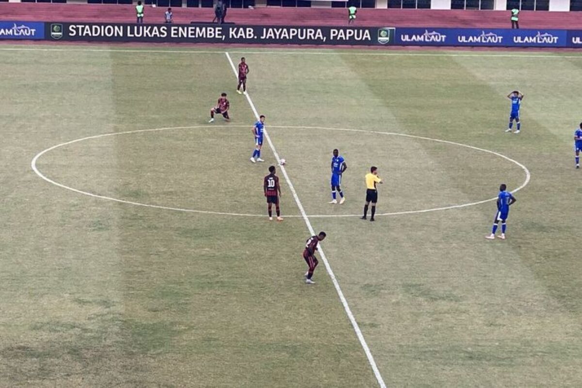 Persipura Gagal Promosi Ke Super League, Pilu Di Lukas Enembe