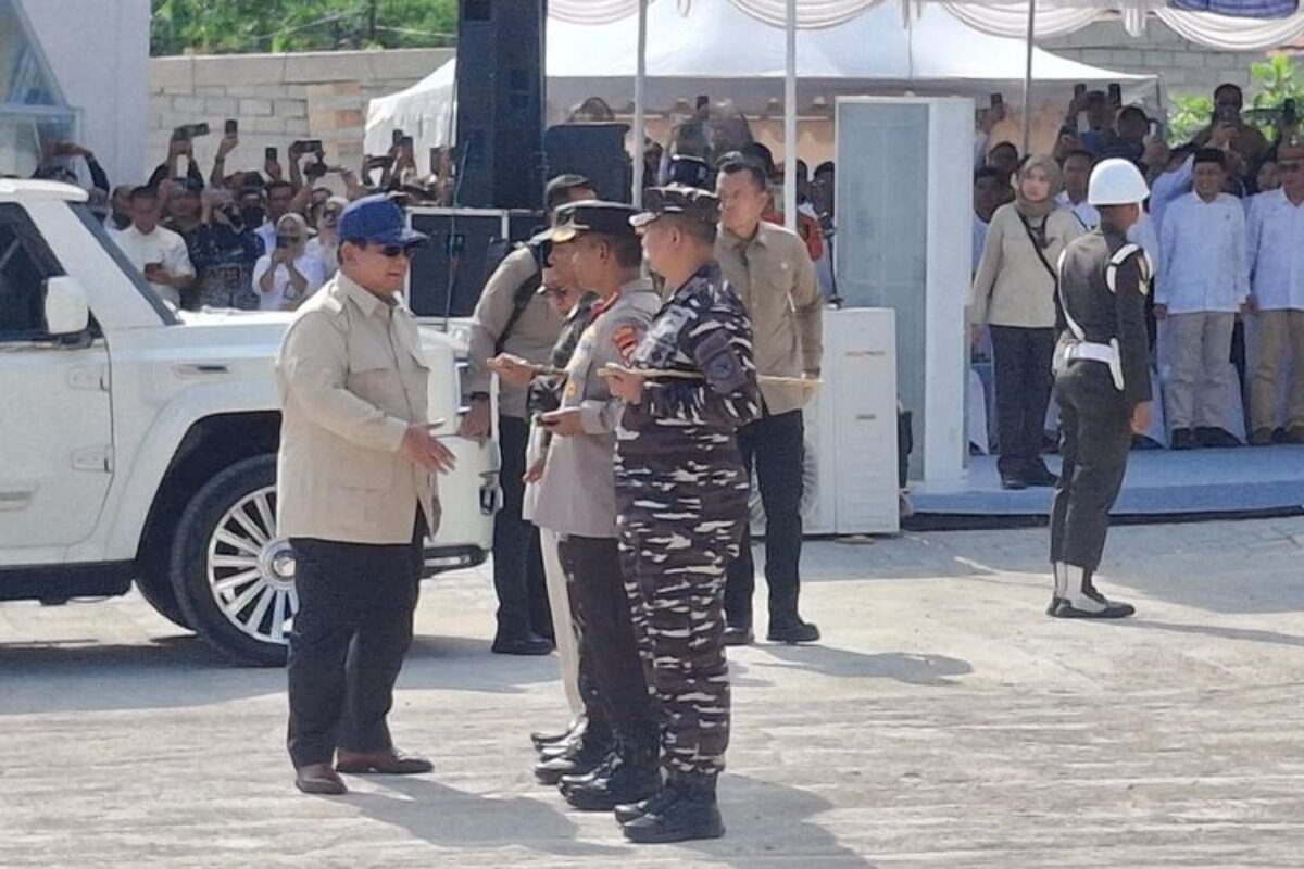 Prabowo Lanjut Tinjau Kampung Nelayan Merah Putih Di Gorontalo Usai Datangi Pulau Miangas